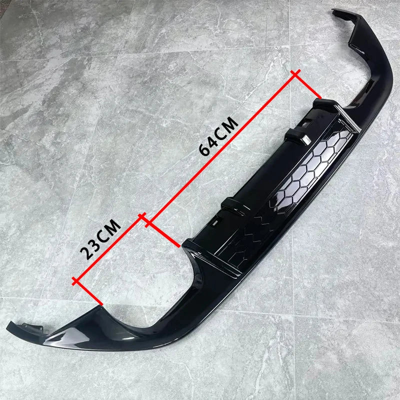 Diffuseur Arrière Pare-Chocs + Splitter – VW Golf 7 GTI / GTD / GTE / TSI / TDI / R-Line (2012–2017)