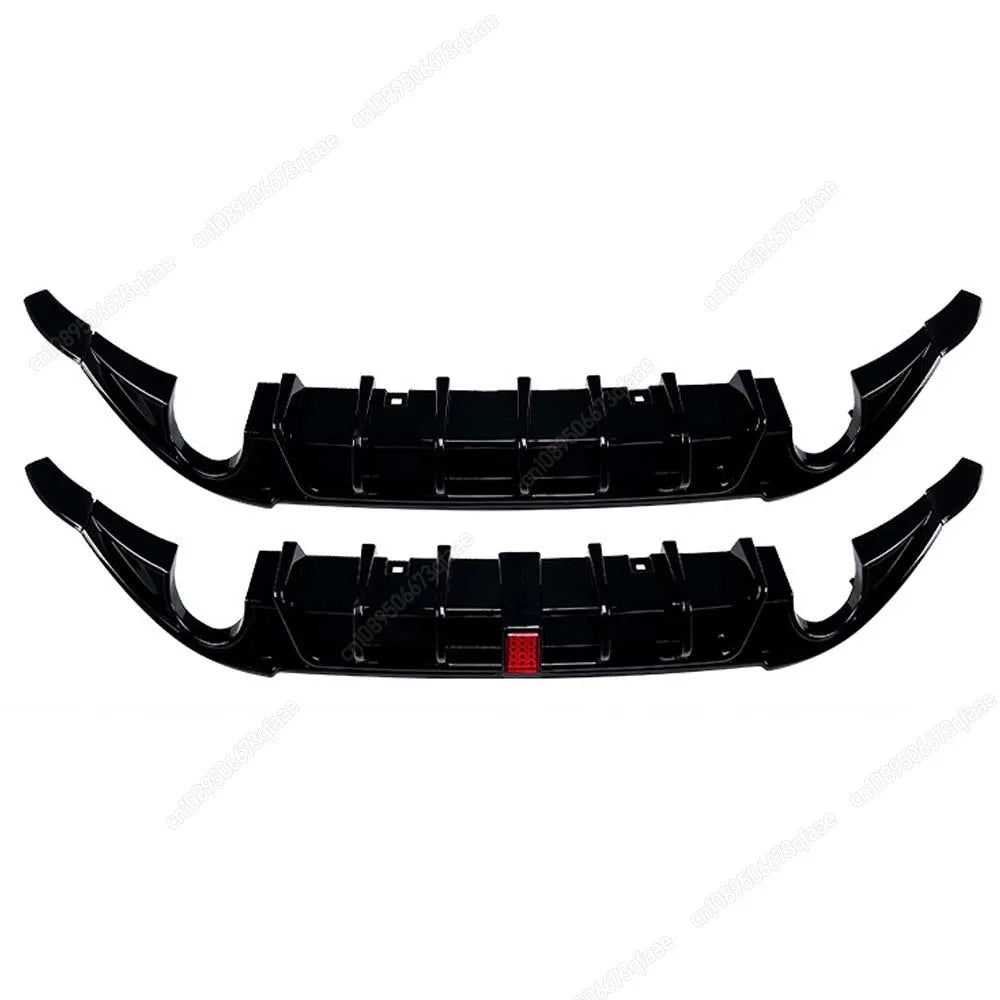 Diffuseur Arrière + Splitter Pare-Chocs avec Feu Stop LED – VW Golf 7 MK7 / GTI / GTD (2013–2017)