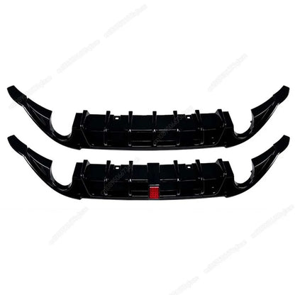 Diffuseur Arrière + Splitter Pare-Chocs avec Feu Stop LED – VW Golf 7 MK7 / GTI / GTD (2013–2017)