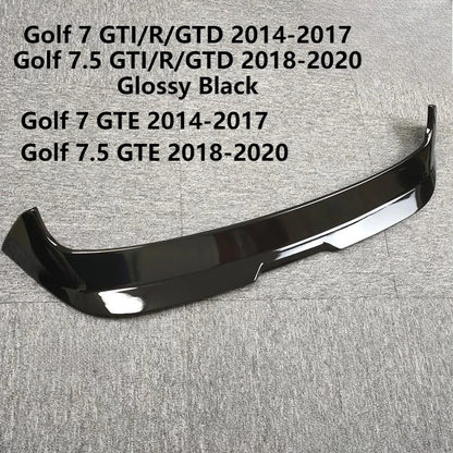 Spoiler arrière sport VW Golf 7 / 7.5 (2014–2020) – Aileron de toit style R / GTI / GTD / GTE / R-Line