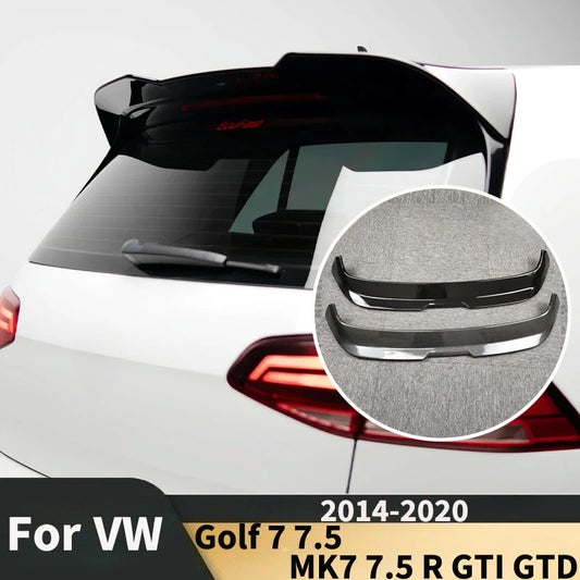 Spoiler arrière sport VW Golf 7 / 7.5 (2014–2020) – Aileron de toit style R / GTI / GTD / GTE / R-Line