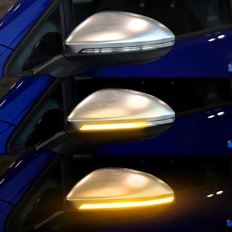 Clignotants Rétroviseur LED Dynamique pour VW Golf 7.5 GTI / R / GTD (2 Pièces)